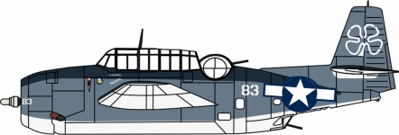 Herpa 81AC132 - 1:72 - Grumman Avenger VC 76 Blopsy